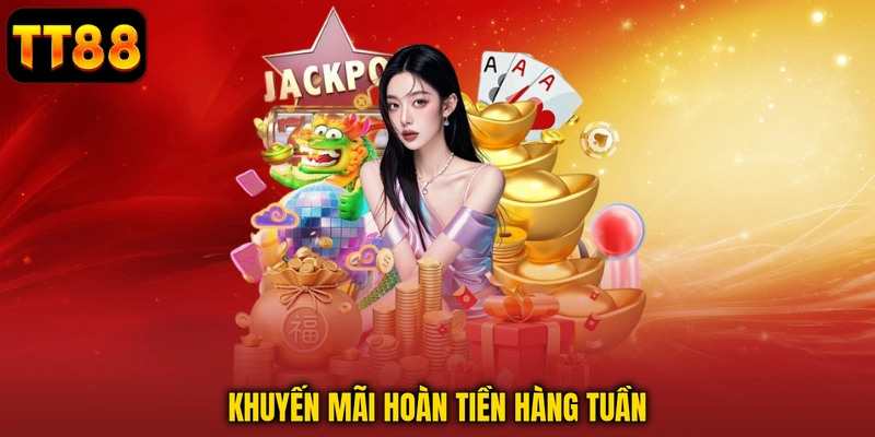 Khuyến mãi hoàn tiền hàng tuần